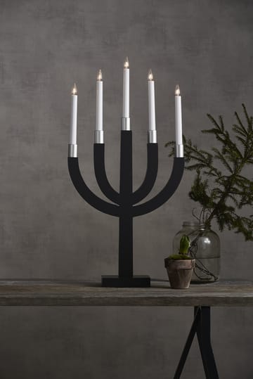 Elias candle arch - Dark grey - Star Trading