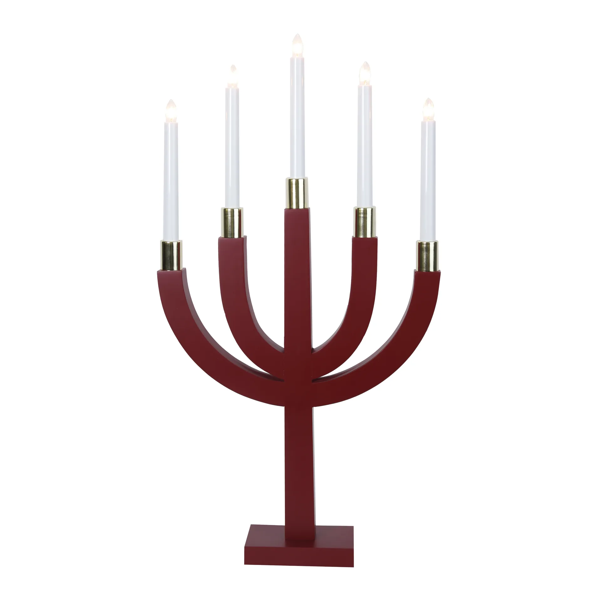 Elias candle arch, red Star Trading