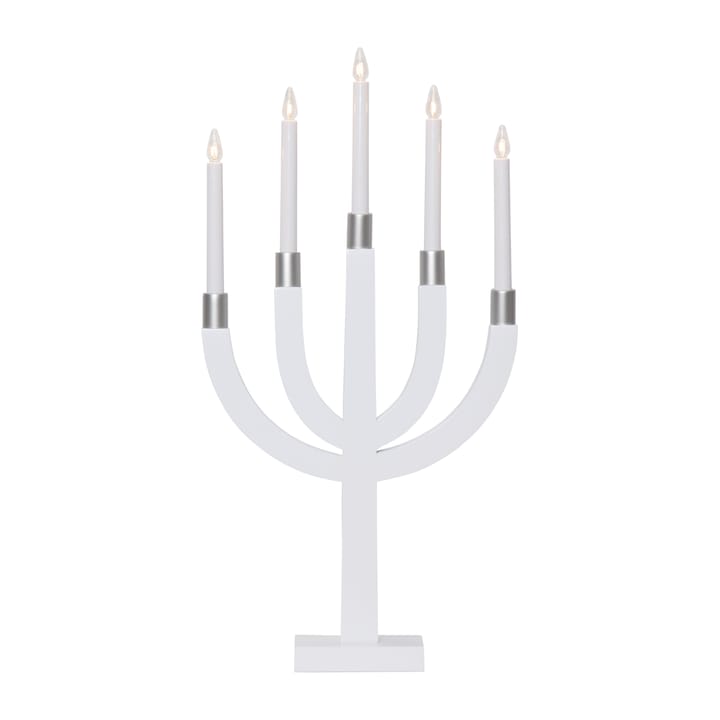 Elias candle arch - White-silver - Star Trading