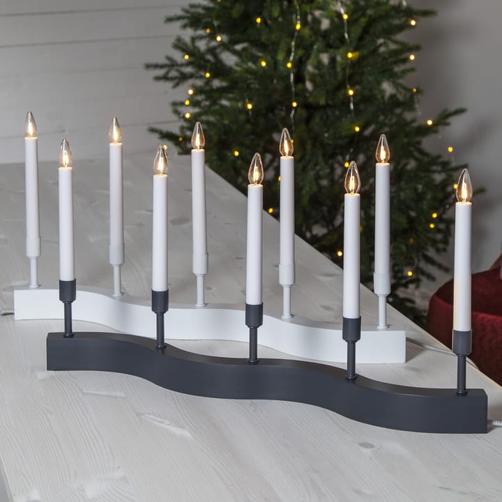 Flow advent candle arch, grey Star Trading