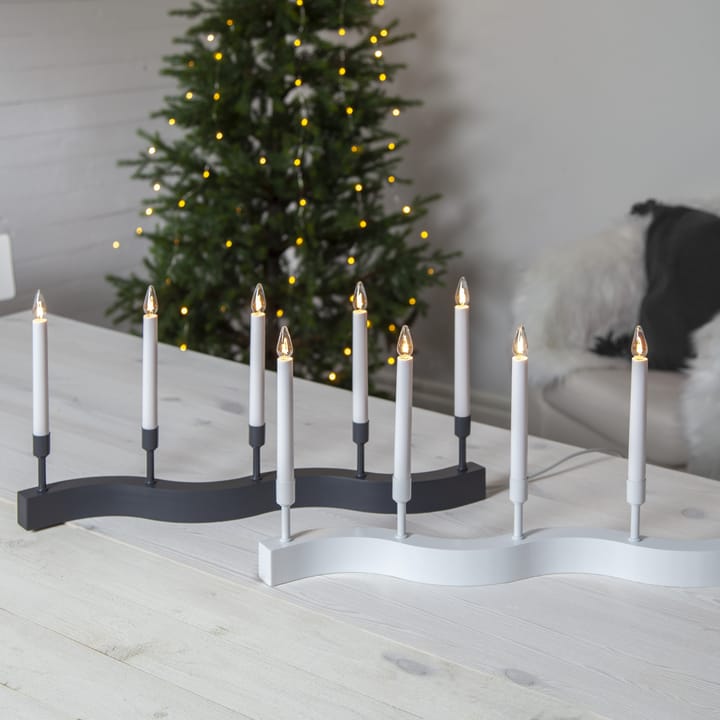 Flow advent candle arch, grey Star Trading