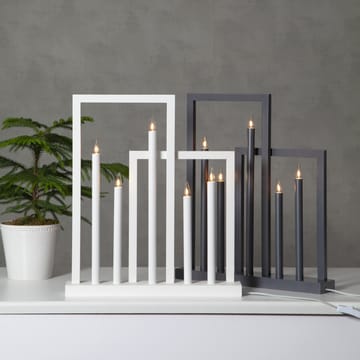 Frame advent candle arch - grey - Star Trading
