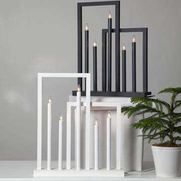 Frame advent candle arch - white - Star Trading