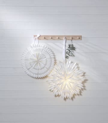 Frost advent star Ø50 cm - White - Star Trading