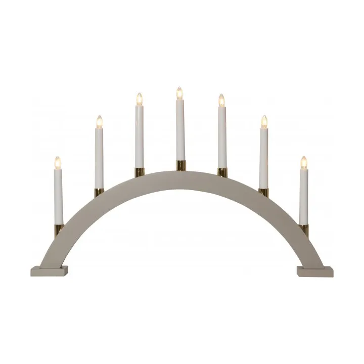 Gillian candle holder arch 63 cm, Beige Star Trading