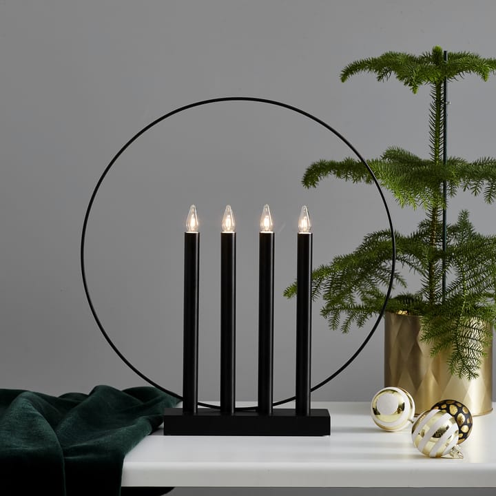 Glory advent candle - black - Star Trading