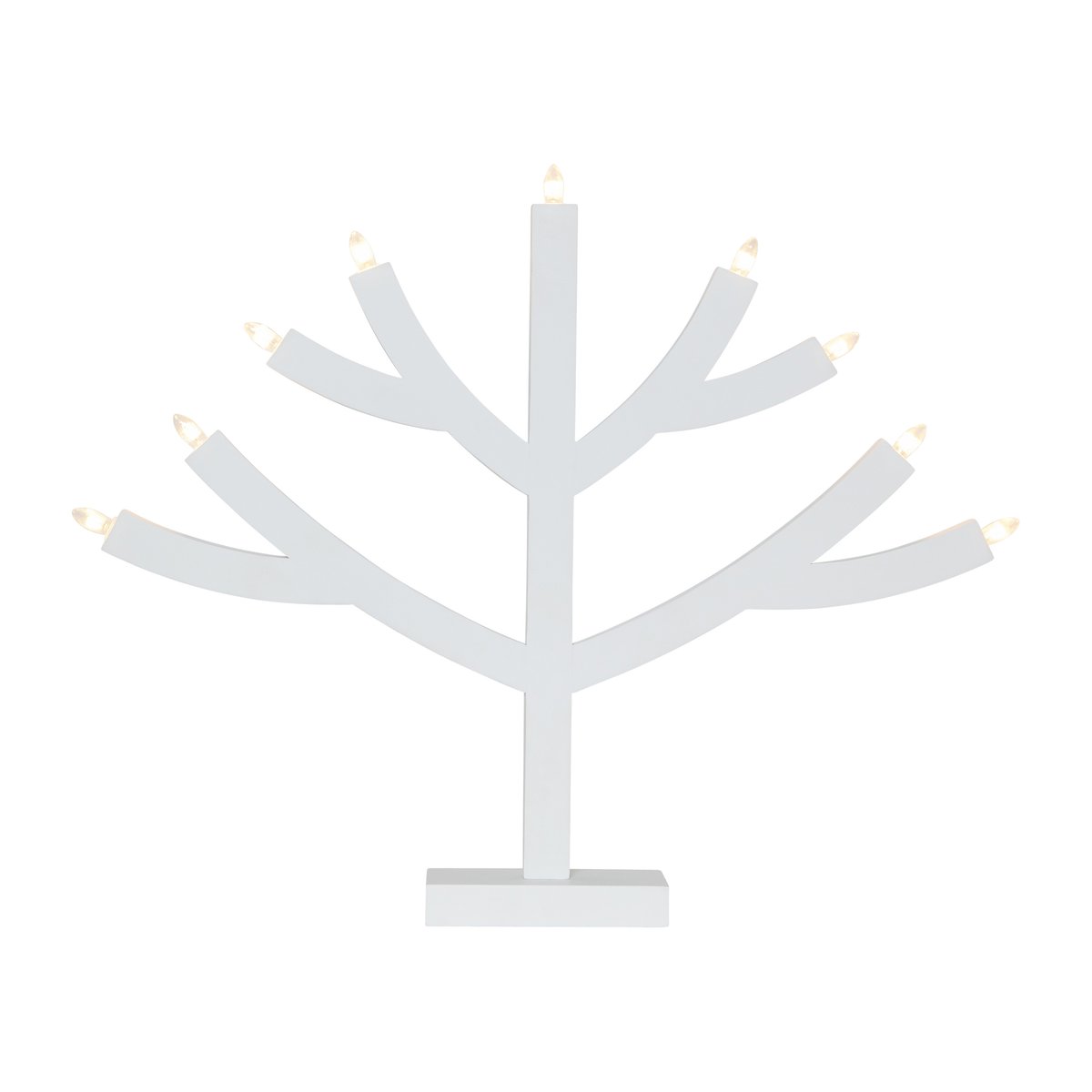Star Trading Grene advent candle White | Scandinavian Design | Advent lights | White