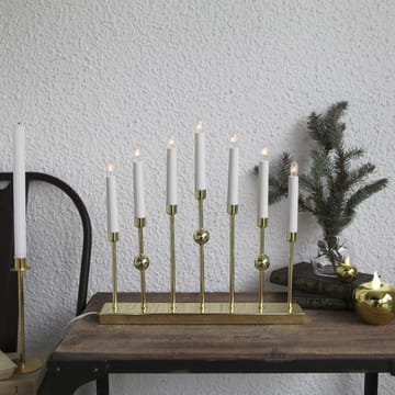 Gustavo candle arch - Brass - Star Trading