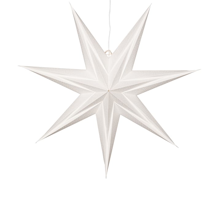 Holly paper star 60 cm - White - Star Trading