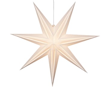 Holly paper star 75 cm - White - Star Trading