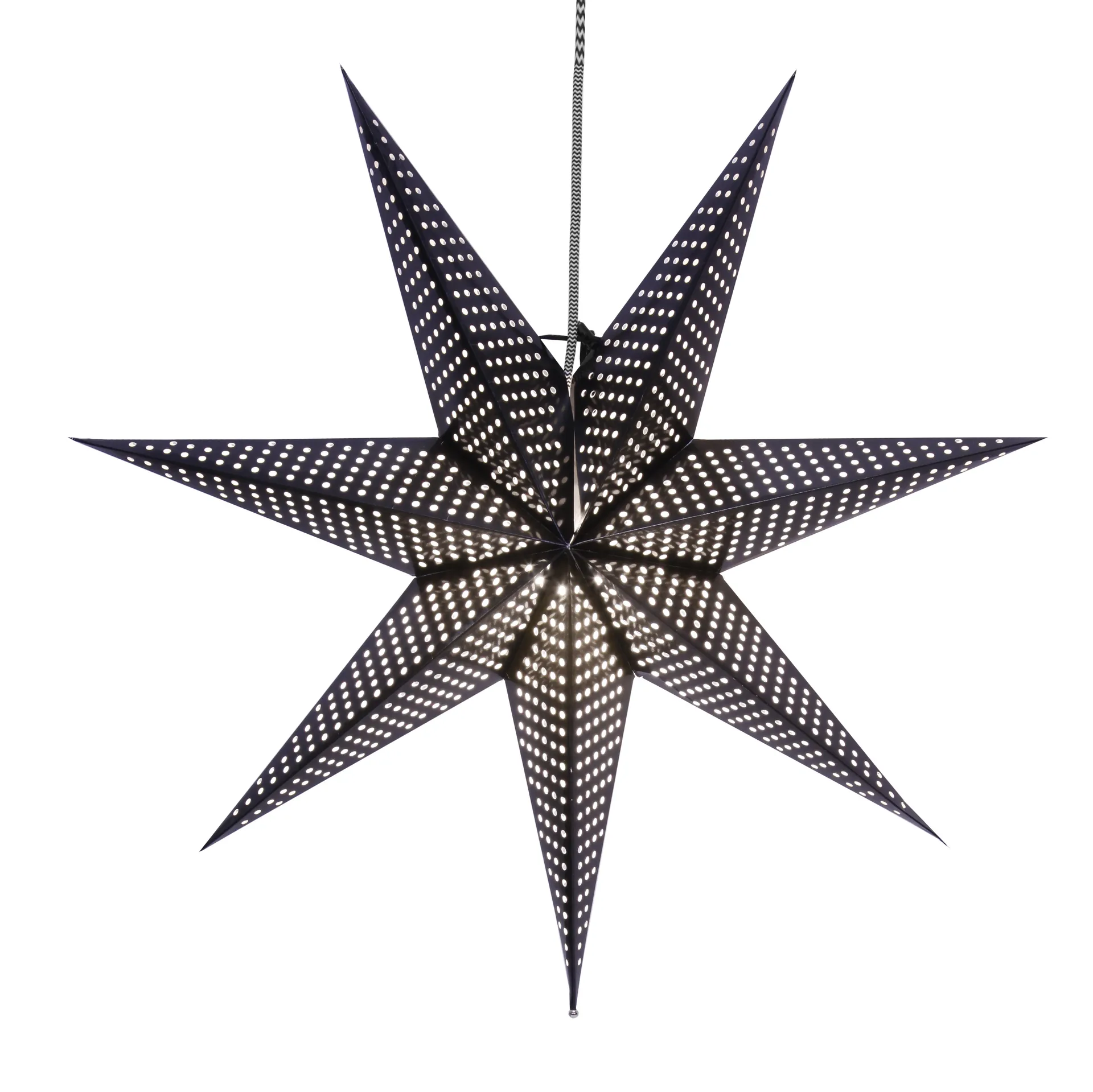 Huss advent star 60 cm, black Star Trading