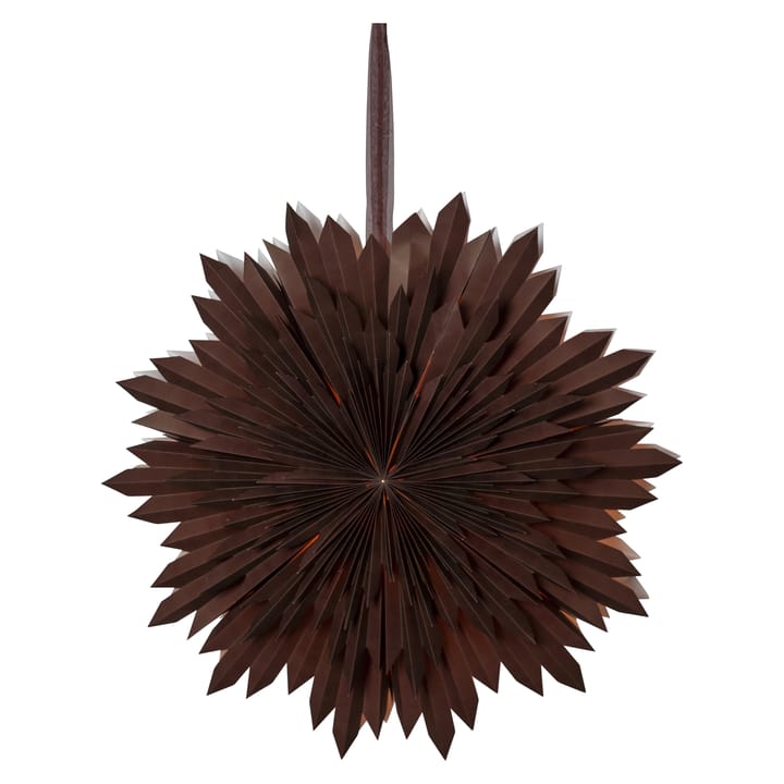 Ice advent star Ø50 cm - Brown - Star Trading