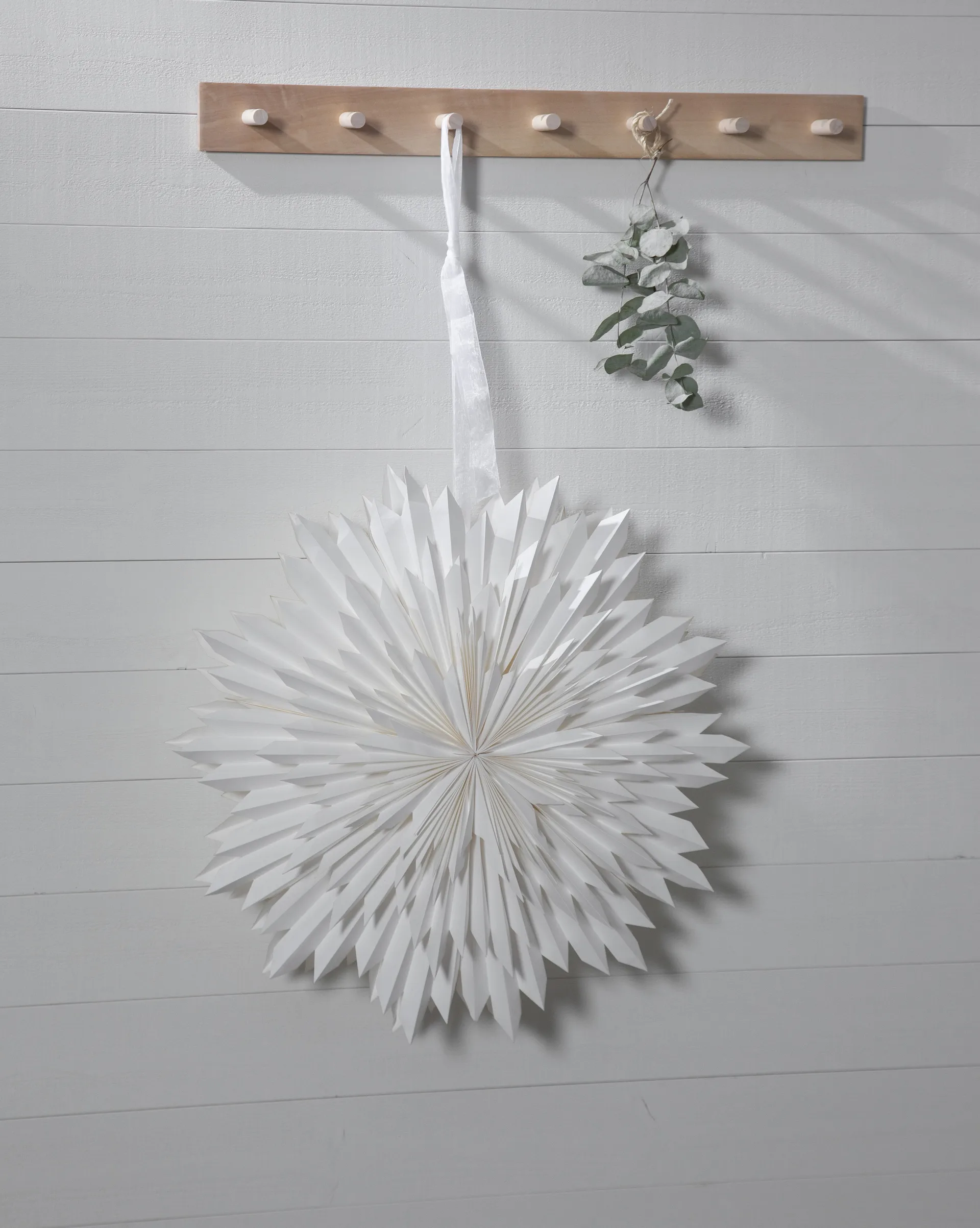 Ice advent star Ø50 cm, White Star Trading