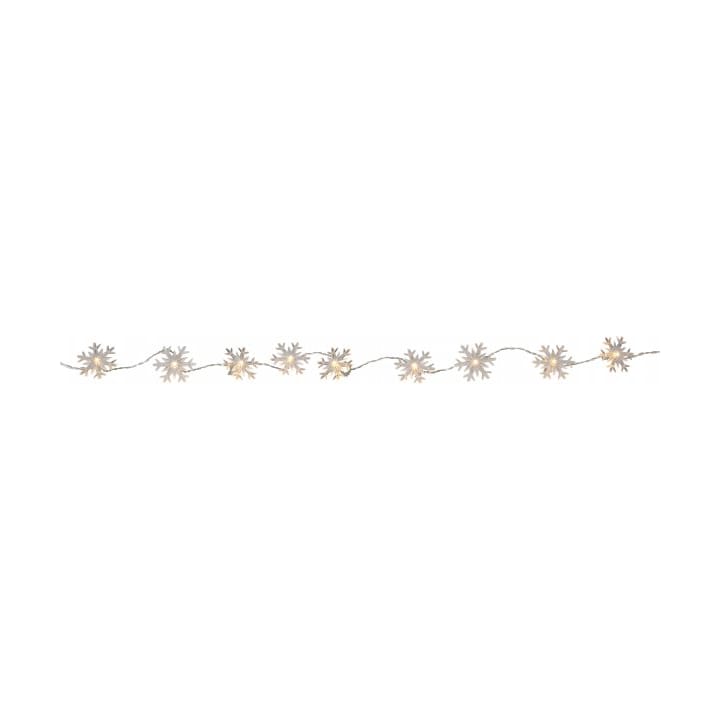 Izy light string snowflakes 1.35 cm, Transparent Star Trading