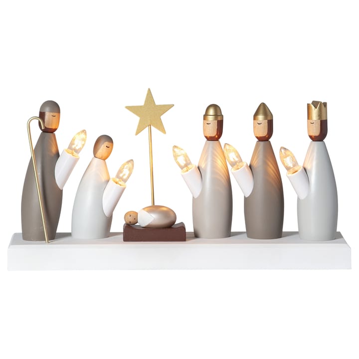 Krubba advent candle arch - multi - Star Trading