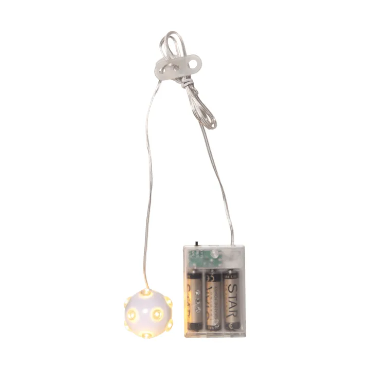 Lighty string lights, bulb for Advent star - White ball - Star Trading