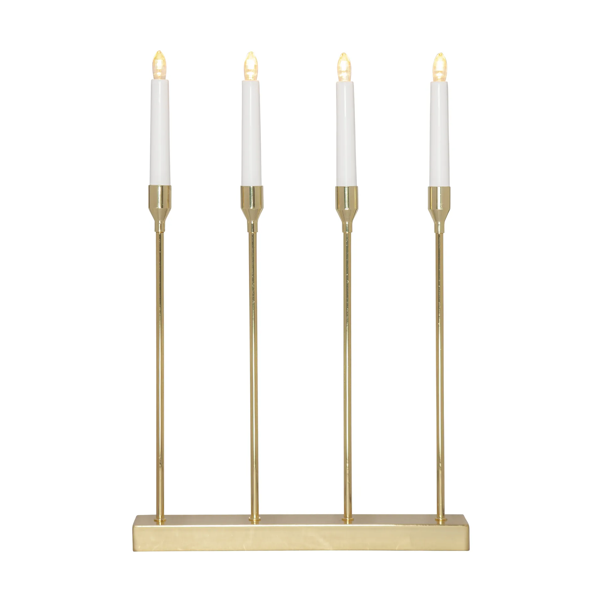 Lottie Advent candle holder, Brass Star Trading