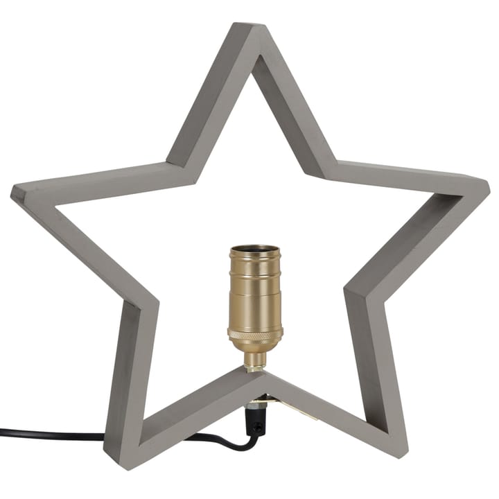 Lysekil advent star for table 29 cm - beige - Star Trading