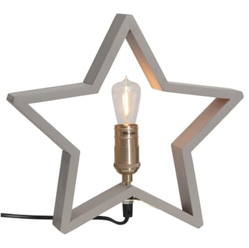 Lysekil advent star for table 29 cm - beige - Star Trading