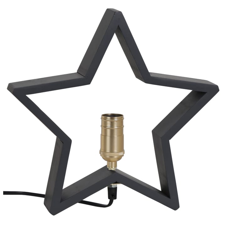 Lysekil advent star for table 29 cm - grey - Star Trading