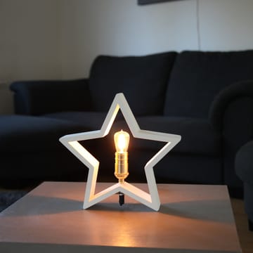 Lysekil advent star for table 29 cm - white - Star Trading