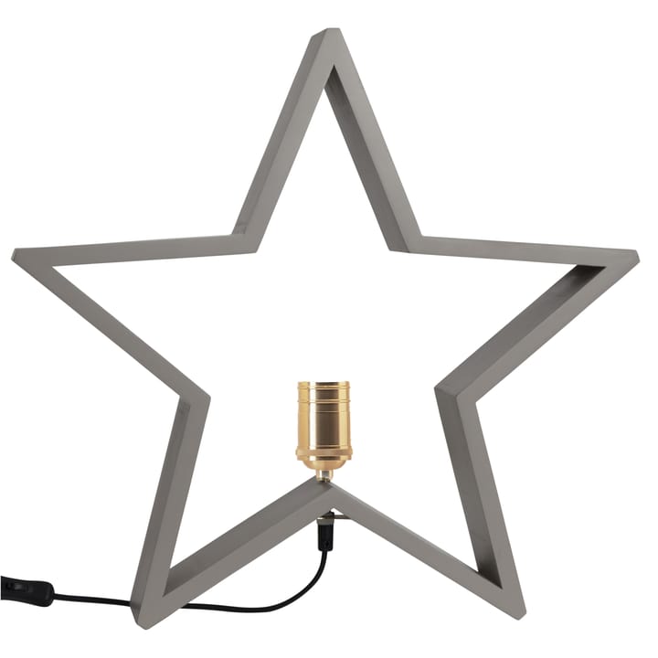 Lysekil advent star for table 48 cm - beige - Star Trading