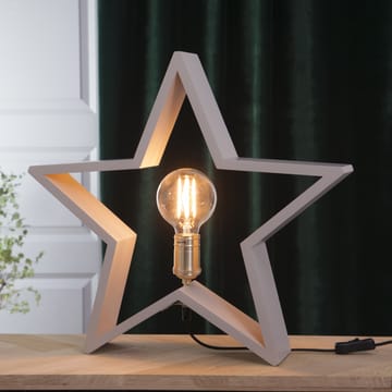 Lysekil advent star for table 48 cm - beige - Star Trading