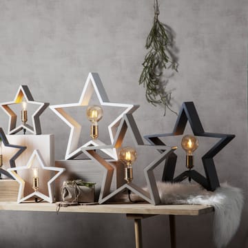 Lysekil advent star for table 48 cm - beige - Star Trading