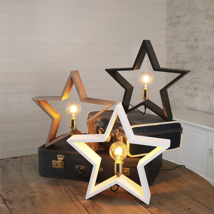 Lysekil advent star for table 48 cm - black - Star Trading