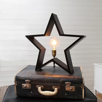 Lysekil advent star for table 48 cm - black - Star Trading
