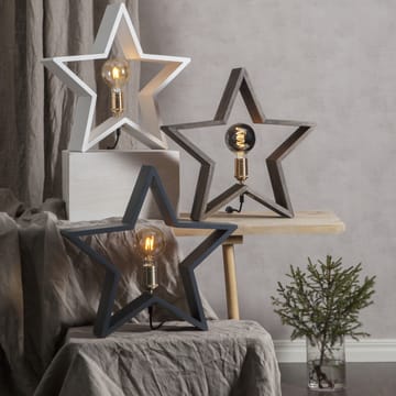 Lysekil advent star for table 48 cm - brown - Star Trading