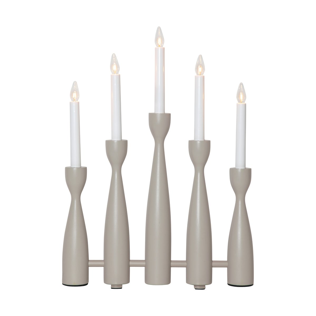 Star Trading Midja 2.0 advent candlestick Elephant | Scandinavian Design | Advent lights | Beige