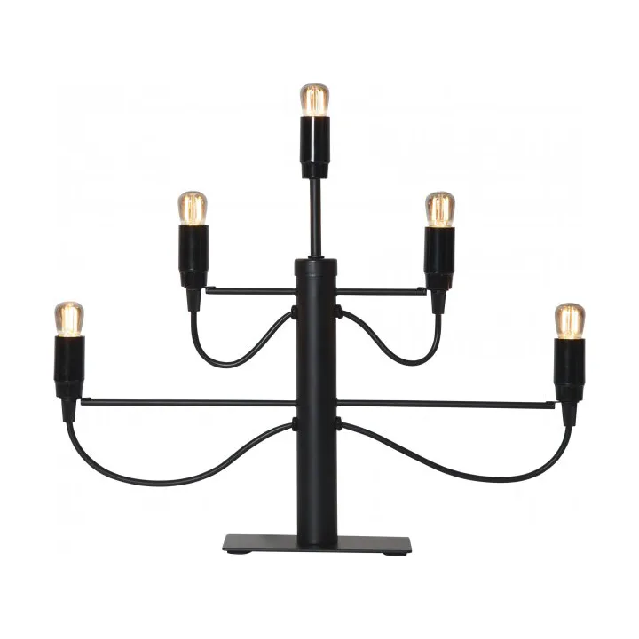 Milano 5 candlestick 46cm, Black Star Trading
