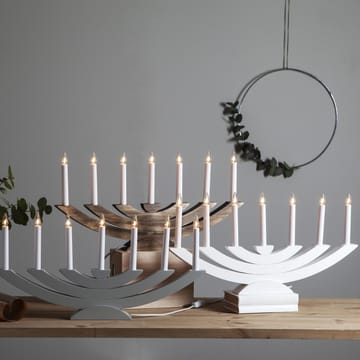 Navida advent candle arch - brown - Star Trading