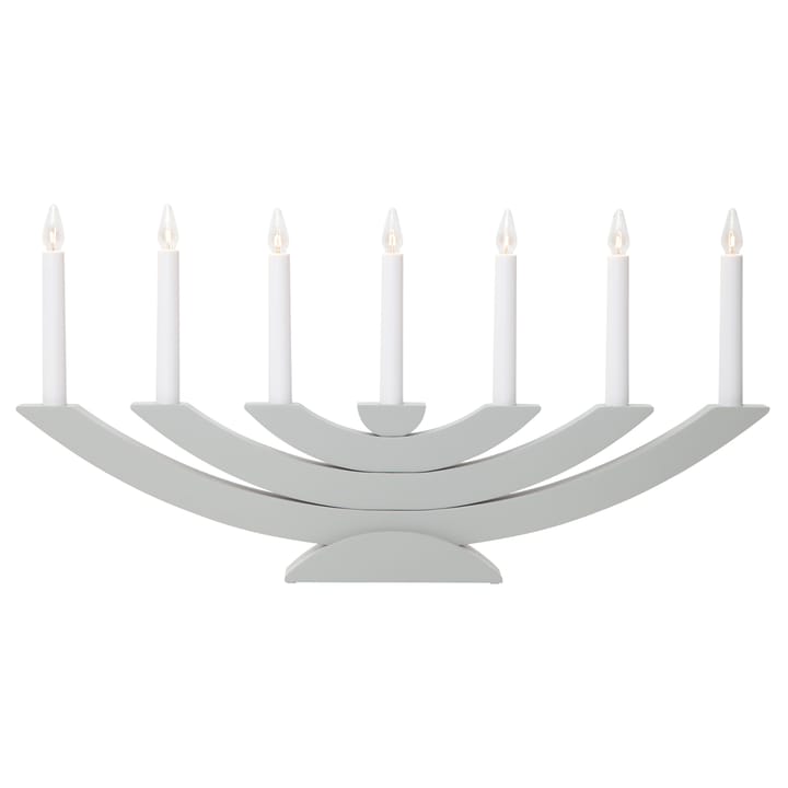 Navida advent candle arch - grey - Star Trading