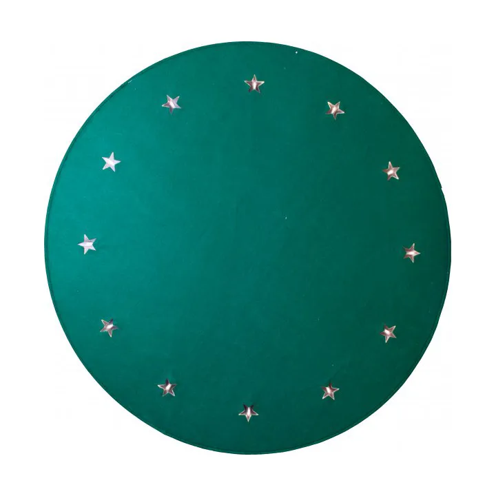 Star Trading Neighbor Christmas tree mat 100x1.2 cm Green