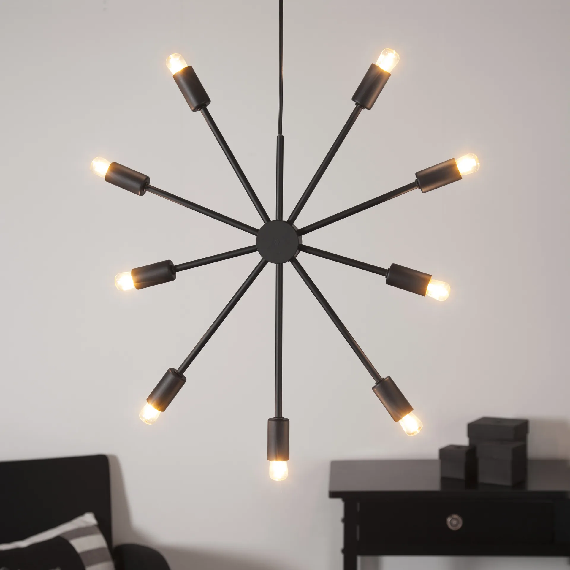 Pix advent star, black Star Trading