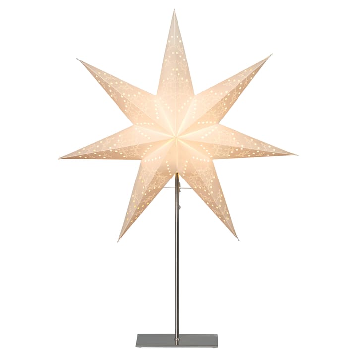 Sensy advent star on base 78 cm - white - Star Trading