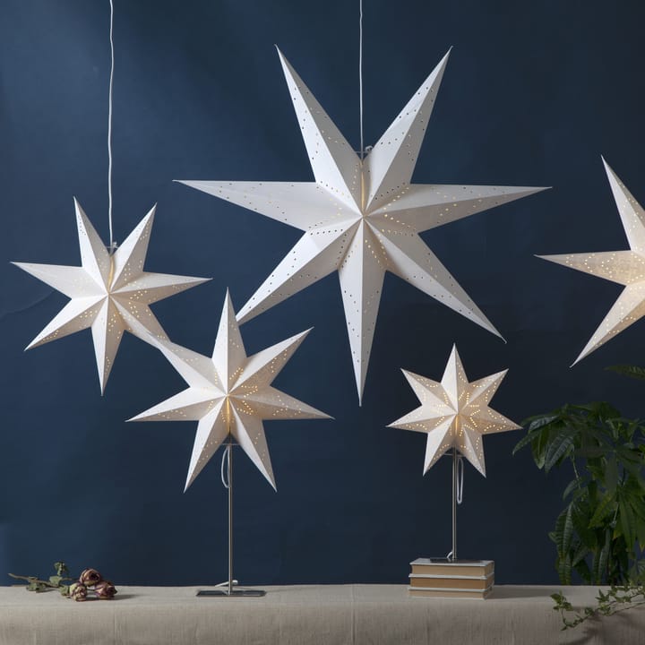 Sensy advent star on base 78 cm - white - Star Trading