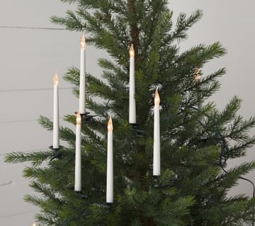 SlimLine Christmas tree lighting 16 lamps - White - Star Trading