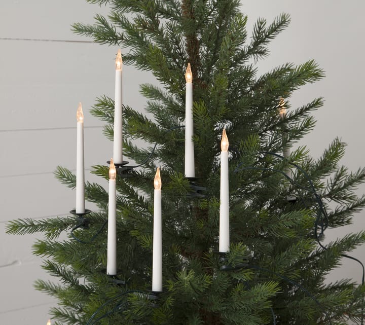 SlimLine Christmas tree lighting 25 lamps - White - Star Trading