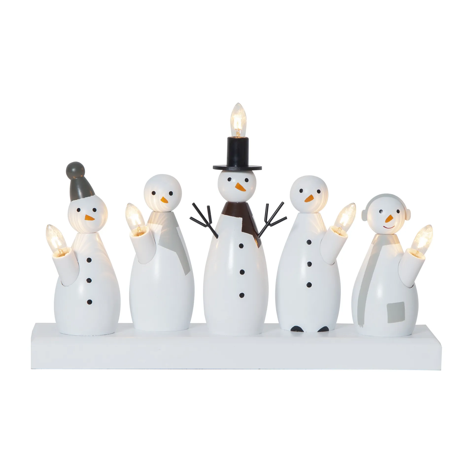 Snowman advent candle, White Star Trading