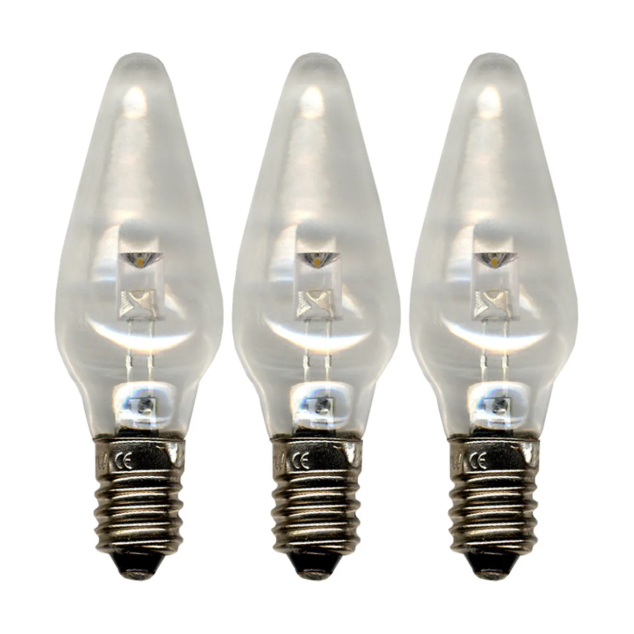 Star Trading Spare lamp E10 universal LED indoors 3-pack 2100K non-dimmable