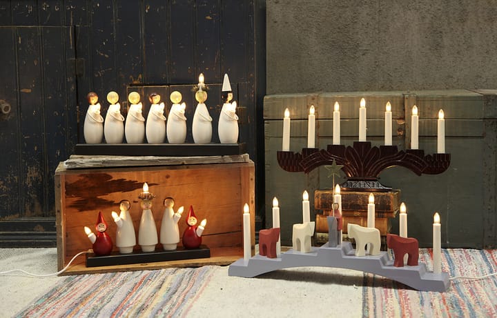 Staffans fålar advent candle 7 lamps, Blue Star Trading