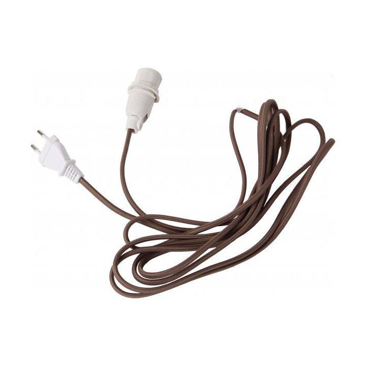 Star Trading Star Trading cord rack E14 3,5 m Brown