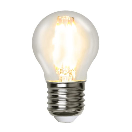 Star Trading E27 G45 LED filament clear, 4.5 cm, 2700K Star Trading