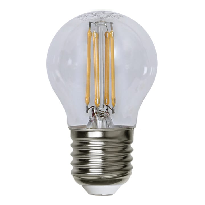 Star Trading E27 G45 LED filament clear, 4.5 cm, 2700K Star Trading