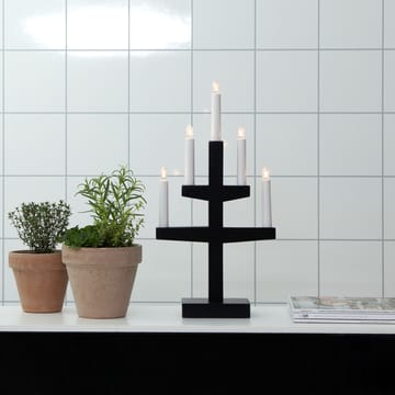 Trapp advent candle arch 46 cm - black - Star Trading