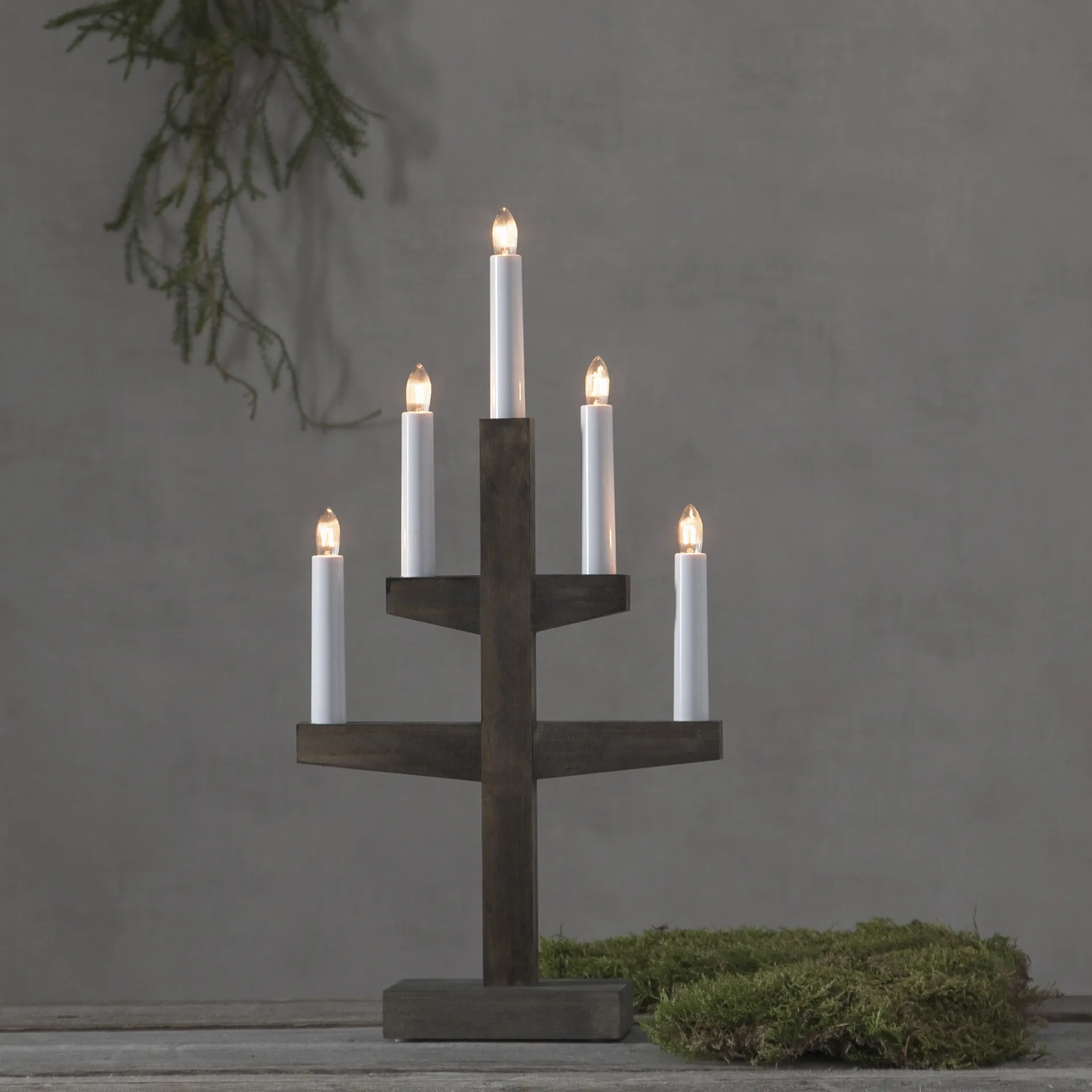 Trapp advent candle arch 46 cm, Brown Star Trading