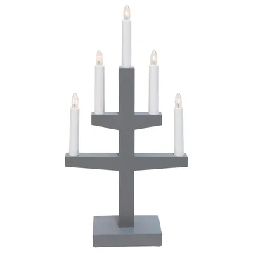 Trapp advent candle arch 46 cm - grey - Star Trading